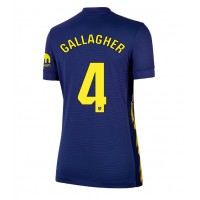 Stroje piłkarskie Atletico Madrid Conor Gallagher #4 Koszulka Wyjazdowej dla damskie 2025-26 Krótki Rękaw